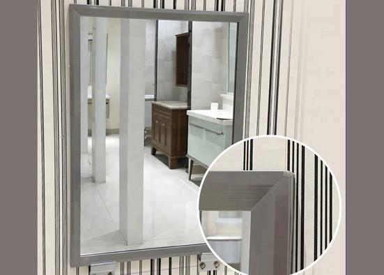 Durable Traditional Vanity Mirror , Bathroom Framed Mirrors For Bathroom
