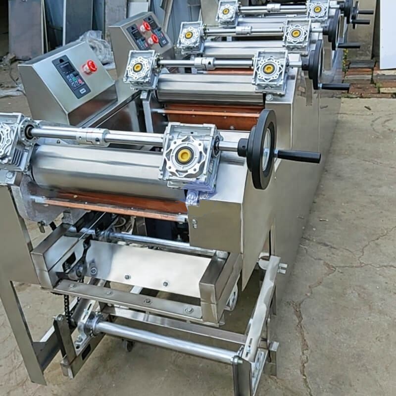 Automatic Wheat Flour Noodle Maker Machine 1.5kw*5 Feelteck Control System
