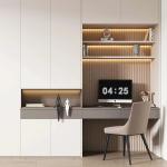 Luxury Wardrobe Hotel Room Cabinets Bedroom Dressing Cabinet Integrated