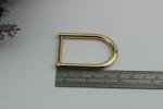 High quality metal adjuster d ring buckle,easy datechable bag strap buckle 28mm