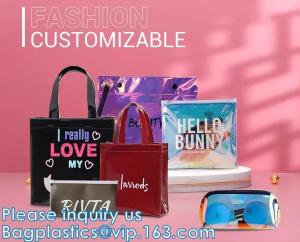 Wholesale Fashionable Design Luxury PVC Handbag Purse, Organizer Dust Cover, Bag Protector, Magnetic Snap Closure from china suppliers