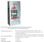 Charcoal Briquettes, BBQ Kraft Paper Charcoal Bag, Grill Packing Bag, Size 3kg