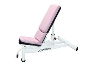 Wholesale Lady Gym Fitness Equipment Pink Cushion Multi - Adjustable Bench from china suppliers
