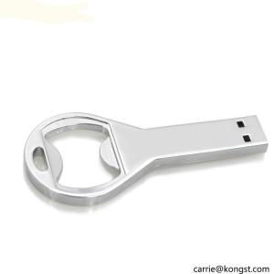 Wholesale Kongst Customized Stainless steel USB Pendrive USB Bottle Opener Free Sample from china suppliers