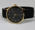 Fashion watch , Wrist watch with Japan Movement Perlon Strap Stainless steel