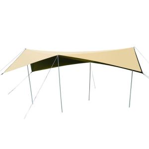 Wholesale Outdoor Hexagonal Butterfly Portable Camping Sun Canopy Picnic Sun Protection Rain Shelter Sandy Beach from china suppliers