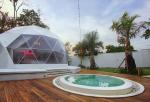 Pvc Star Room Spherical Canopy Outdoor Campsite Camping Picnic Party Tent