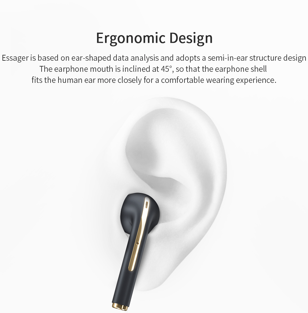 J18 ANC HiFi Wireless Sound Stereo True Wireless Headset Earbuds J18 Handsfree Earphones