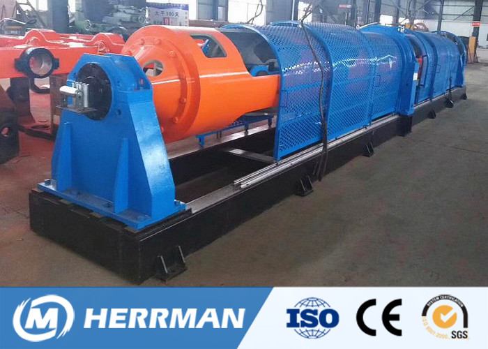 Portal TypeTake Up Tubular Stranding Machine , Wire And Cable Manufacturing Equipment