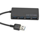 Universal Data Transmission Four Port 12v Powered USB 3.0 Hub