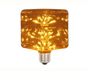 Wholesale Child Bedroon 3w Decorative Filament Light Bulbs G80 Ice Square Glass from china suppliers