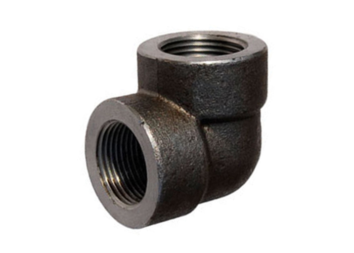 Forged NPT Threaded Fittings 90 Elbow ASTM A182 F304, F316L, F317L, F51, F53 ASME/ANSI B16.11 BS3799