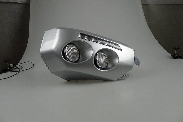 Toyota FJ Cruiser LED Daytime Running Lights & Clear LED DRL with Fog Lights