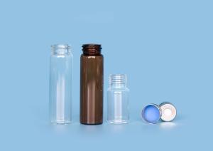 Wholesale Acidproof PE septum 10 dram Glass Screw Top Vials from china suppliers