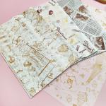 Sandwich Oil Absorption Printed Greaseproof Paper 27.5*29.5CM