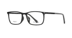 Wholesale Full Rim Plastic Parim Eyeglasses Frames Antiskid With Silicone Temple 17mm Bridge from china suppliers