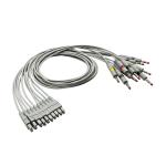 GE Marquette MAC EKG Trunk Cable 12leads 2104723-001 22341809 AHA IEC 2.4M DB15