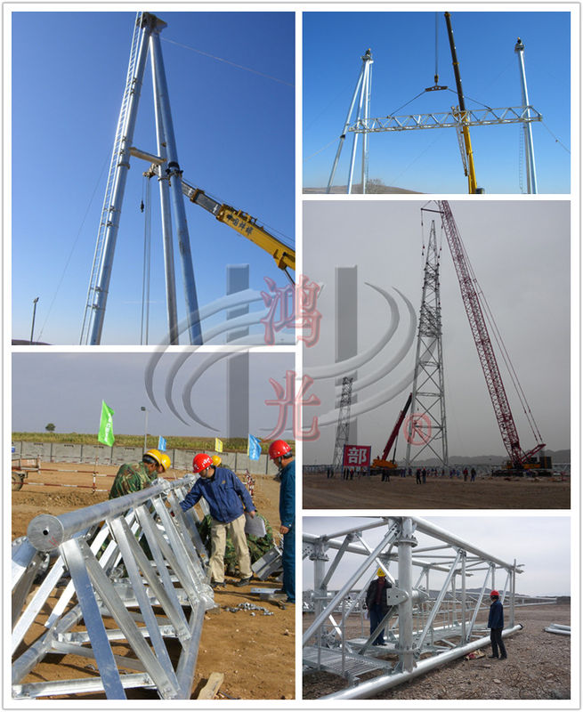 Anti Corrosion Steel Framework Galvanized Steel Structure ASTM A123 Standard