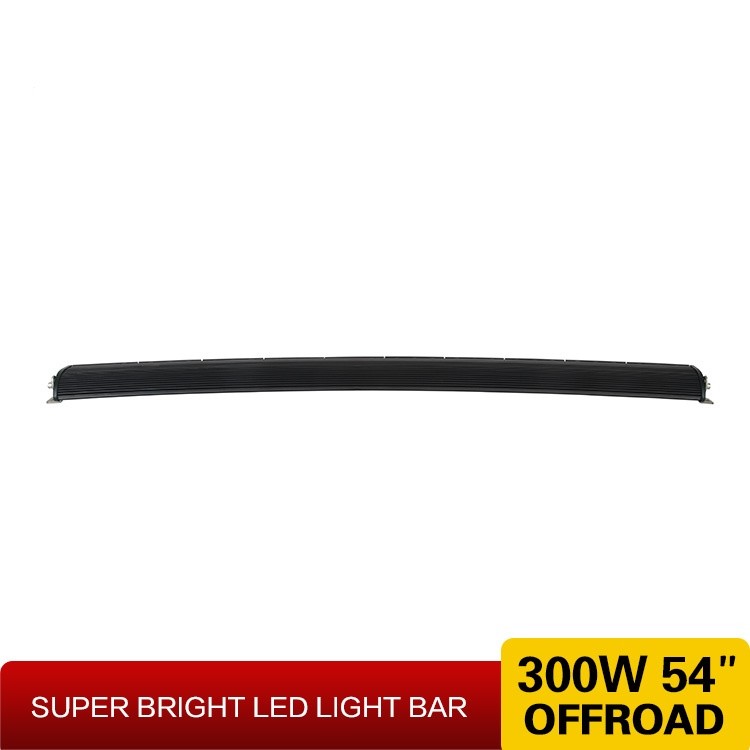 Hanka Superior Quality Single Row 10W CREE Curved Version IP67 Off Road Led Light Bar For Car