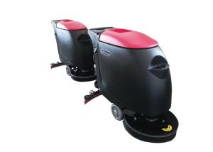 Wholesale Colored Commercial Walk Behind Floor Sweeper , Fast Hard Floor Mopping Machine from china suppliers