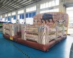 Interactive Fighting Inflatable Sports Games Mechanical Rodeo Bull