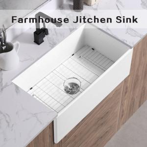 Wholesale Villa Apartment Apron Front Farmhouse Sink 33 Inch Kitchen Sink from china suppliers