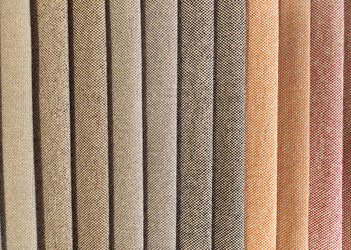 345gsm Yarn Dyed Linen Fabric Heavyweight Knitted Textile