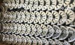 Galvanized Steel Sheet Round Spacer Rings For Wrapped Tension Fin Tubes