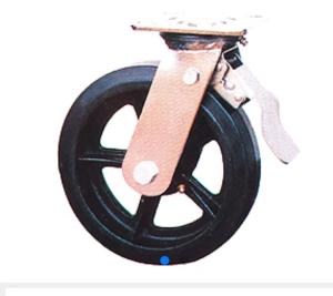 Wholesale 5 Inch Nylon Heavy Duty Dumpster Wheels With Double Brake from china suppliers