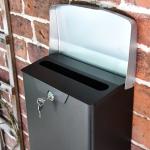 Wall Mounted Post Mail Box Print Custom Logo Contemporary Stylish Letter Box