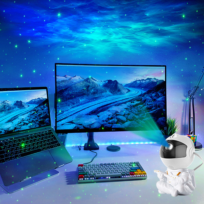 Practical ABS Space Ceiling Projector , Multipurpose Galaxy Lamp Projector