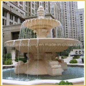 Wholesale Marble Stone Carving Water Fountain for Outdoor Decoration from china suppliers