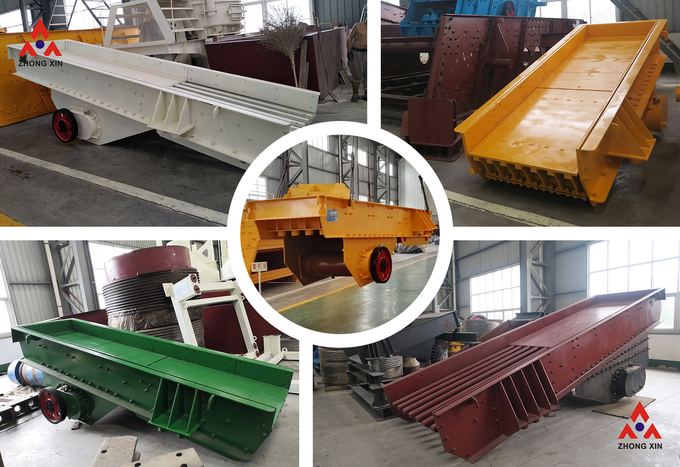high quality Mining Equipment High Capacity Zhongxin Vibrating Feeder model GZT