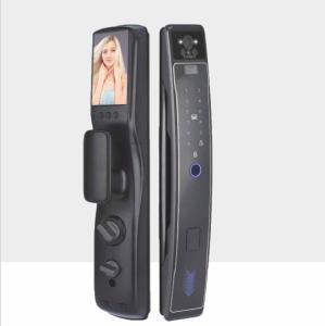 Wholesale Fingerprint Smart Door Lock Face Recognition Remotely Captures Cat'S Eye Lock from china suppliers