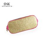 Fashion PU Material Pouch Waterproof Beauty Shiny Cosmetic Bag