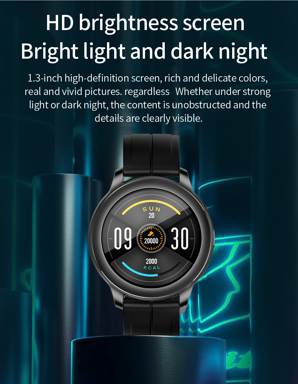 IP67 Waterproof BLE Smart Watch Alarm Clock Sleep Tracker Support Android IOS CF22