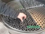 Double Rotary Shot Blasting Machine Steel Material