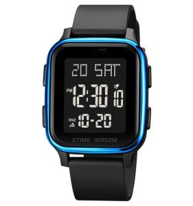 Wholesale Relojes Skmei Watch 1858 Digital Plastic Square Watch Men Led Light Digital Watch Deportivos from china suppliers