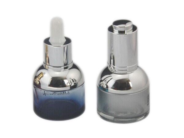 ES-20030 glass cosmetic essential oil bottle & bulb dropper pipettes/closures
