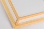 Japanese wooden square led ceiling light minimalist modern bedrooms lamp(WH-WA