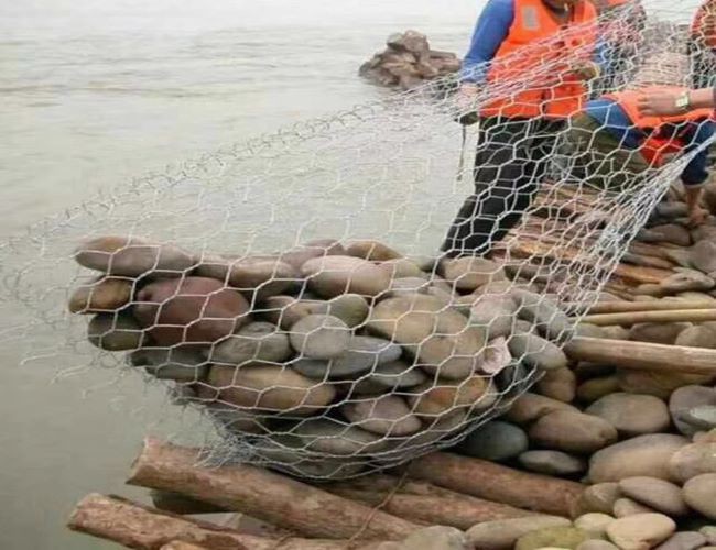 River Protection Reverse Twist 3.5mm Galvanized Gabion Box