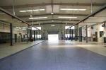 Workshop Prefabricated Steel Buildings With Glass Wool Sandwich Panel Wall