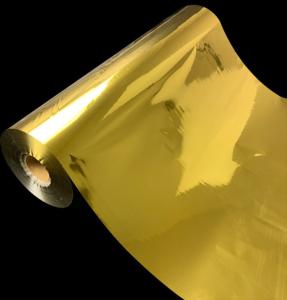 Wholesale 12-100micron Double Sided Golden Aluminized Pet Film from china suppliers