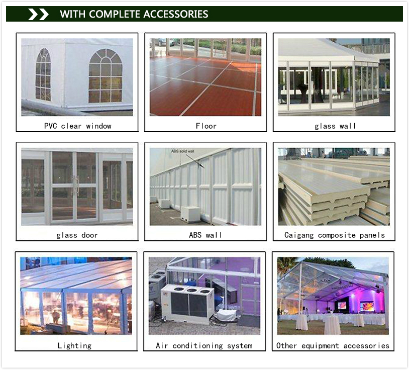 30m diameter white large wedding marquee tent with hot dip galvanize steel pipe