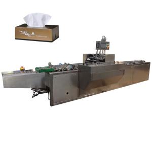Wholesale BOOM Facial Tissue Carton Box Packaging Machine with Automatic Cartoning from china suppliers