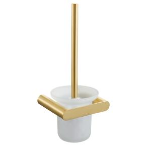 Wholesale SS304 Gold Toilet Brush Holders Feature Hotel Bathroom Proudcts from china suppliers