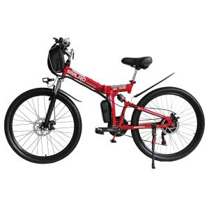 Wholesale 31MPH 26 Inch Folding Electric Bike With 1000W Rear Hub Motor from china suppliers