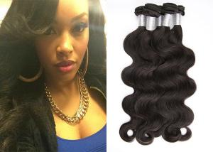 Wholesale 5A Virgin Peruvian Hair Extensions , 14 Inch 32 Inch Deep Wave Hair from china suppliers