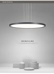Interior Domestic LED Lighting Pendant Circular Panel 24w 30w 37w 48w 62w