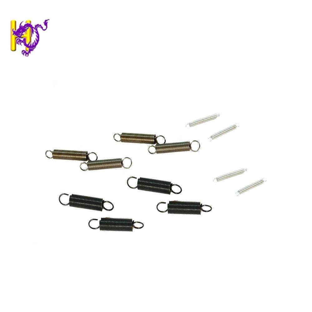 OEM Black Galvanized Double Hook Tension Spring With Hook